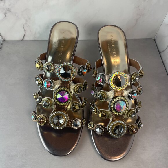 KURT GEIGIER OCTAVIA STRAP MULE (10) - Picture 4 of 14